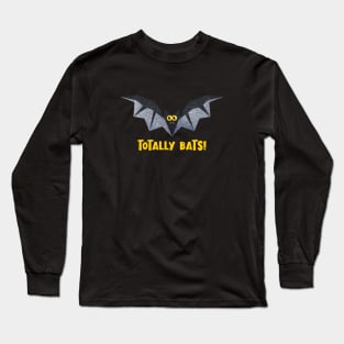 Totally Bats! Sparkly Halloween Bat Long Sleeve T-Shirt